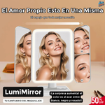 LumiMirror™ - Triple Espejo LED Para Maquillaje